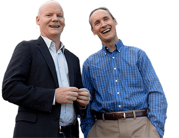 Tom and David Gardner, co-founders of The Motley Fool