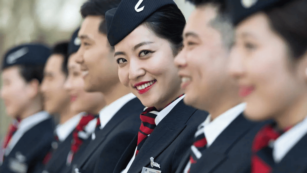 British Airways cabin crew.